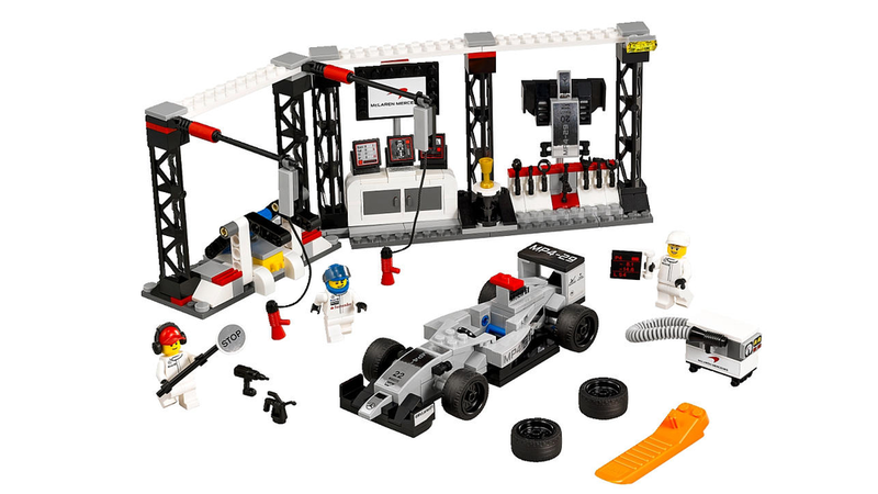Illustration for article titled These are the new Lego Race Cars and I want them all